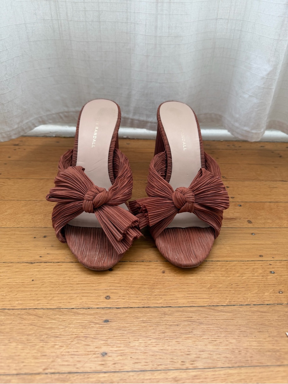 Loeffler Randall Penny Knot Mule Sandals